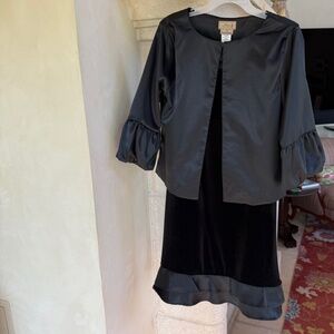 NWT - Florence Eiseman 2-Piece Tiered Dress and Jacket - Girls 14